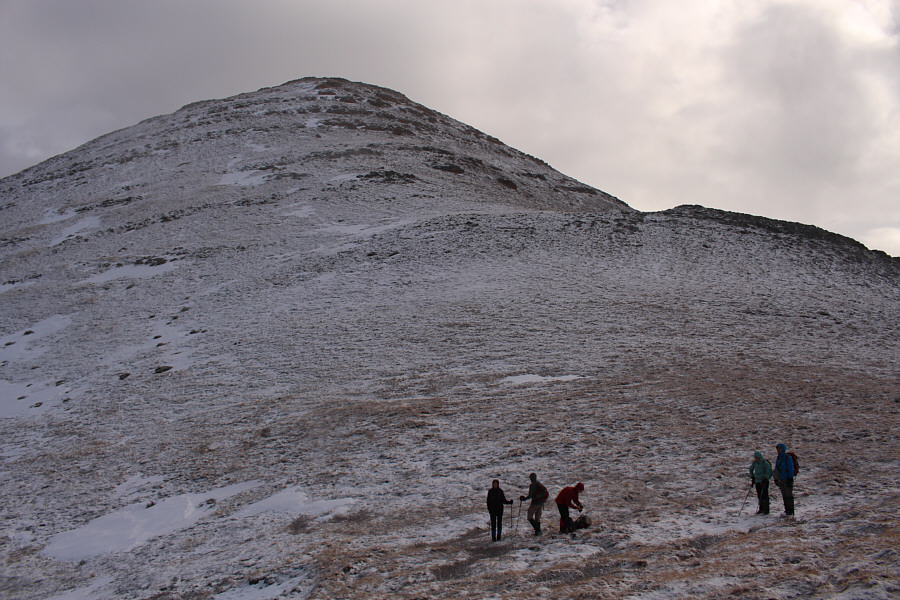About another 180 metres of climbing to get to the summit...