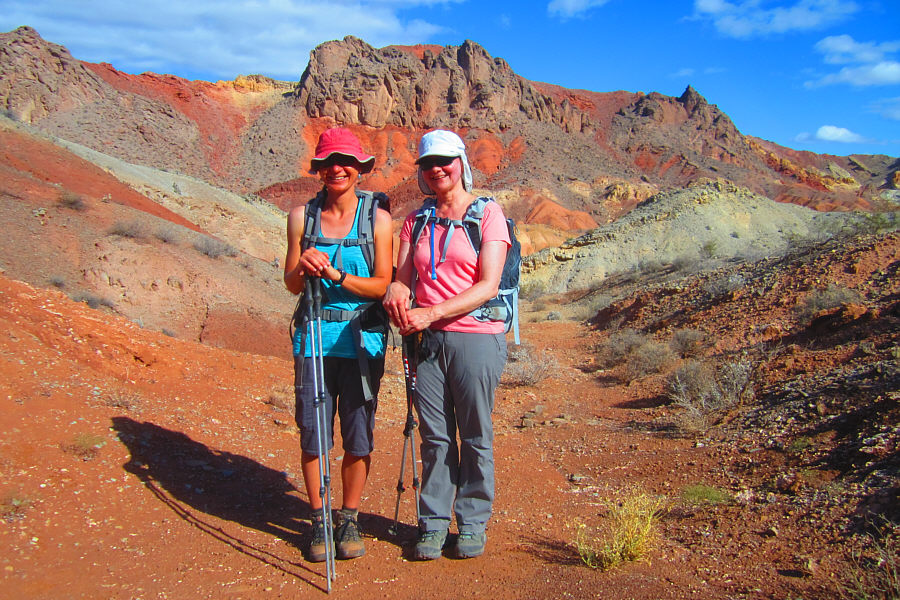 My two favourite ladies on this hike!