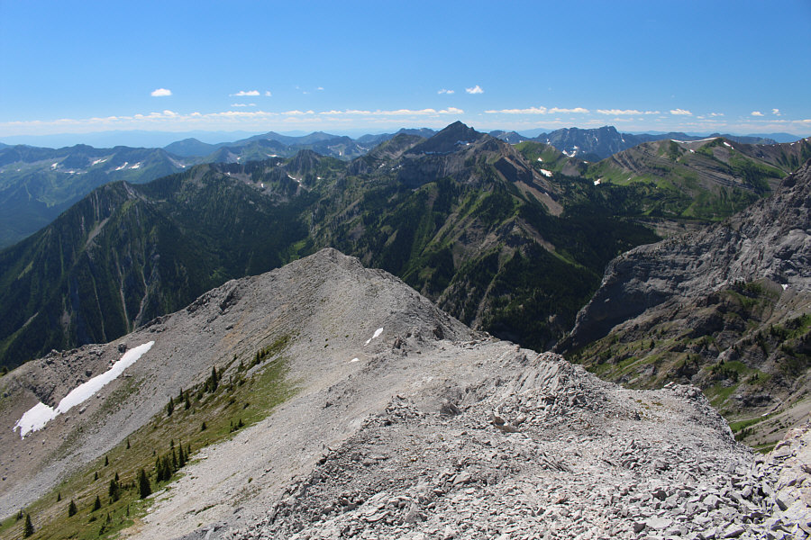 A lot of imposter peaks around here!