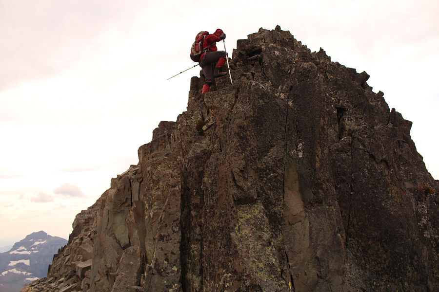 Best scrambling of the day.