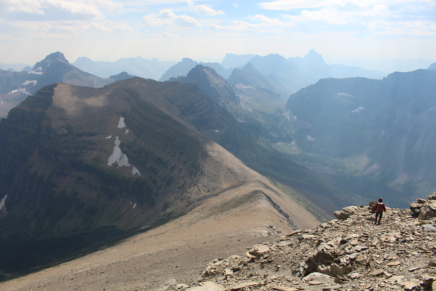 Still debating at this point about going up Mount Helen...