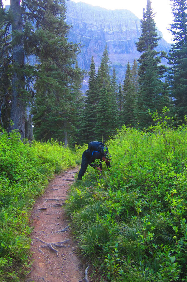 At this rate, we may never get back to the trailhead!