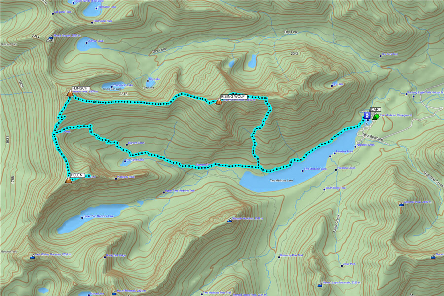 Shame about the weather, but this trip had its moments.