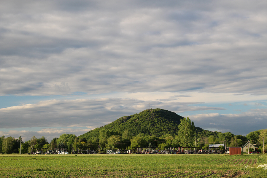 So it's a pimple of a mountain but a mountain nonetheless!