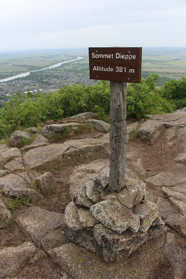 Yep, the elevation doesn't quite match up, but I probably didn't stay long enough for my GPS to get a stable reading.