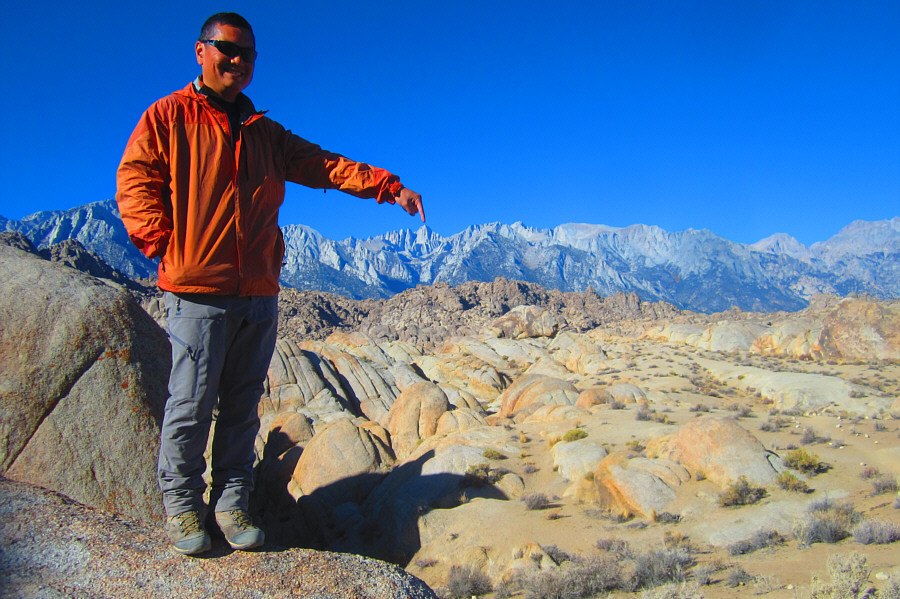 I still can't believe that we are going to climb that tomorrow!