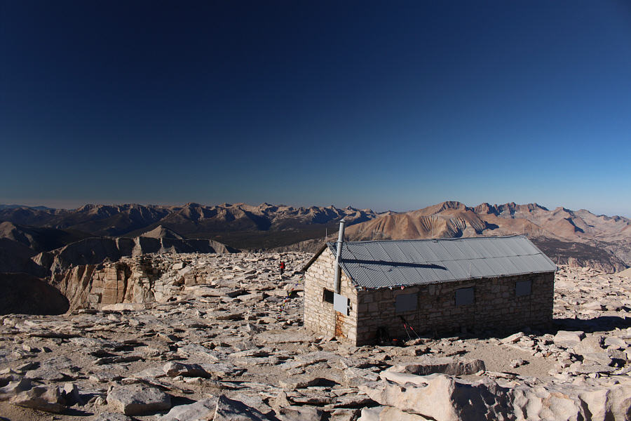 The hut could use some remodeling!