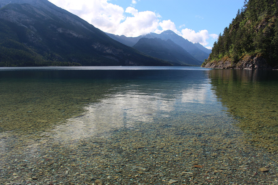 There is a backcountry campground here which probably isn't used very often.