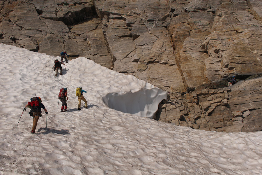 This transition apparently can be tricky in some years depending on the accumulation of winter snow.