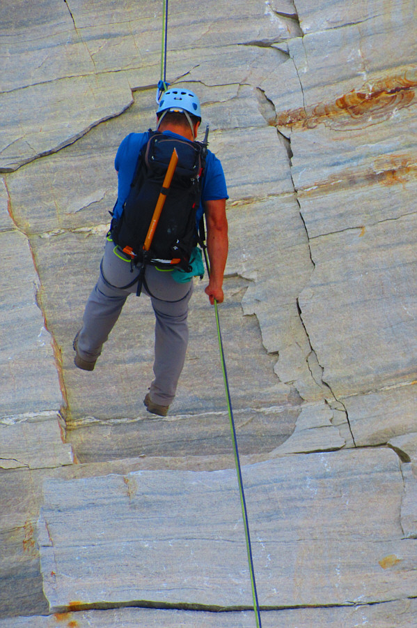 Not sure if I wanna get more into technical climbing. I already have so many hang-ups as it is!