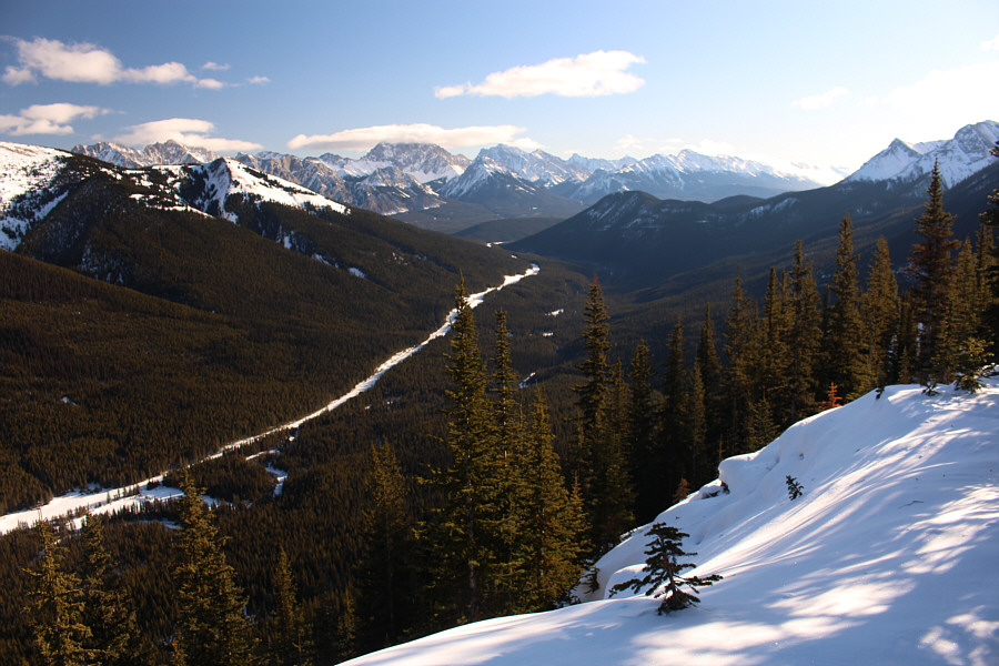 Not bad views but not terribly exciting either!