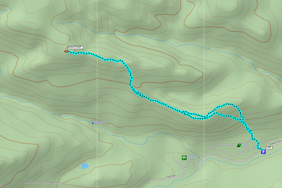 A perfect outing for the short days of November just before the road closure.