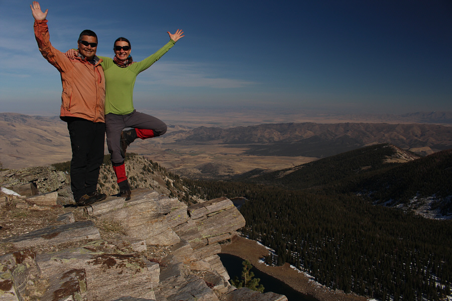 Second summit of the day!