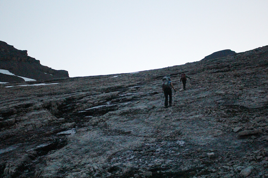 And it felt even longer coming down!