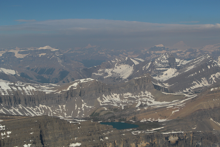 I wonder how often that lake in the foreground gets visitors.