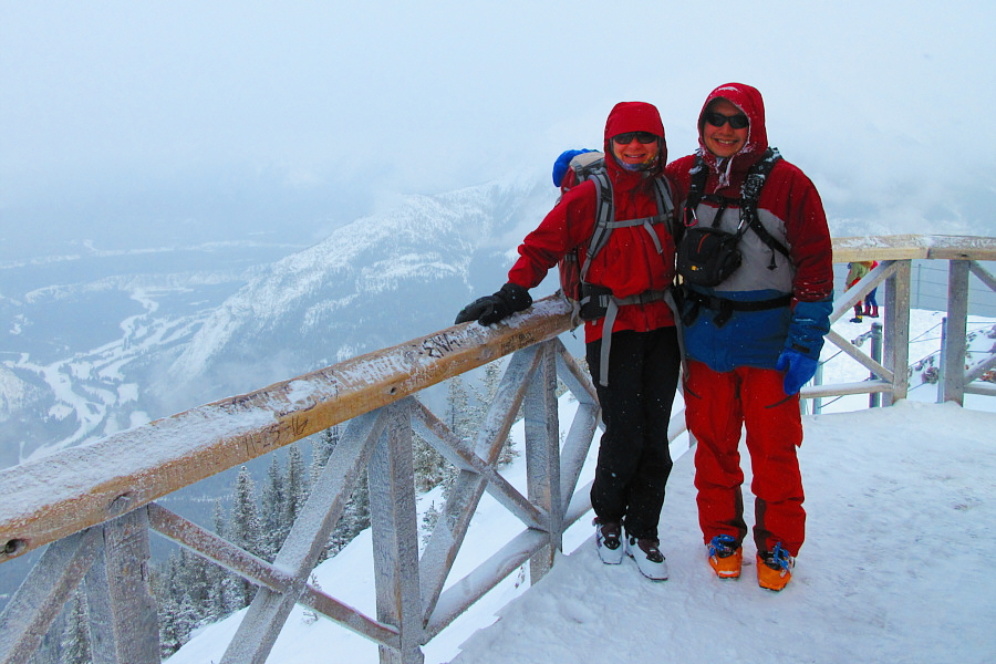 Not a great day for views.