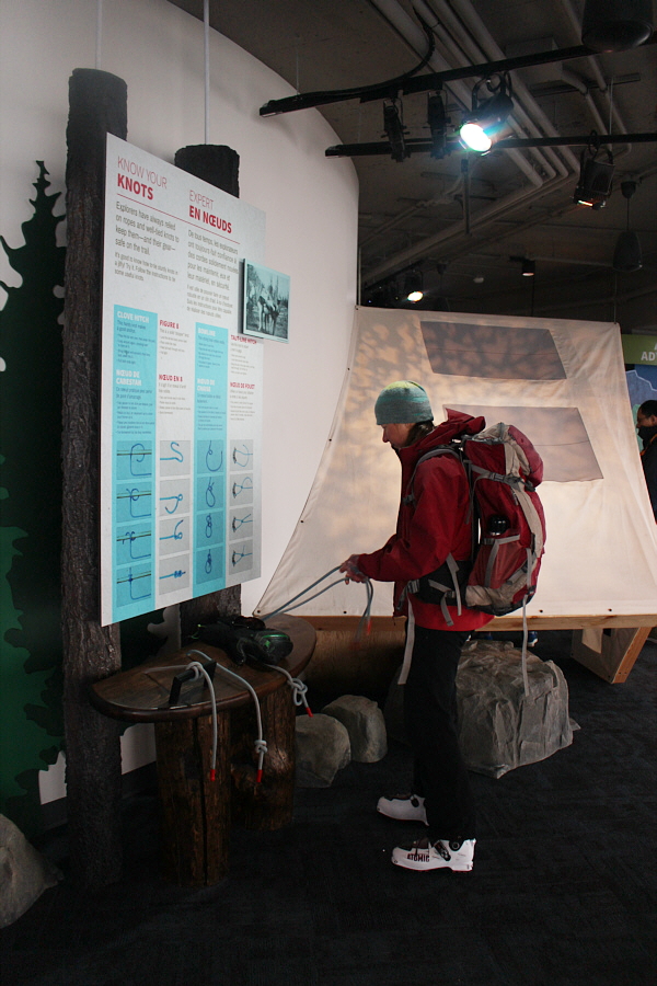 How about a sheet bend, Zosia?