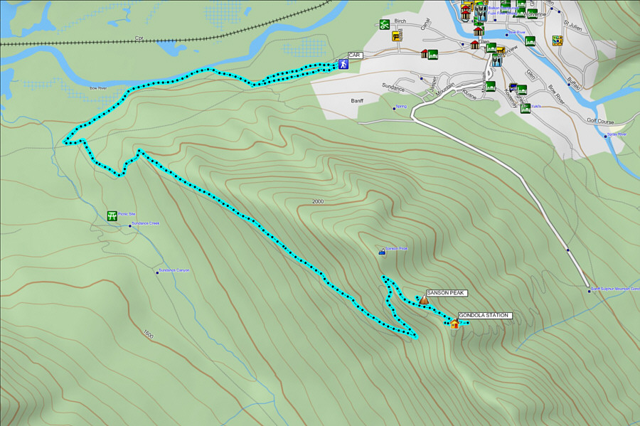 A good workout but not as nice a ski as I would have hoped.