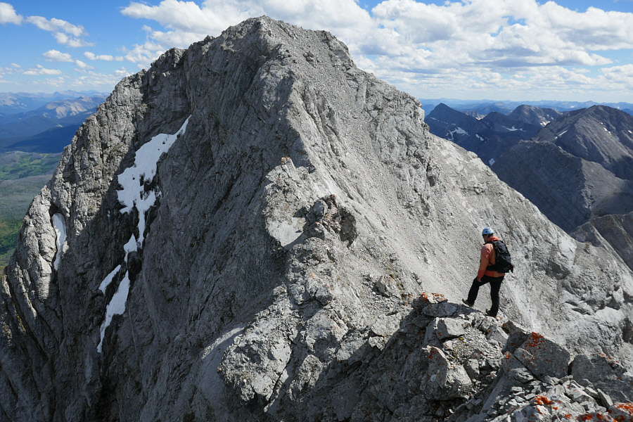 Watch that drop-off on the left...and on the right as well!!