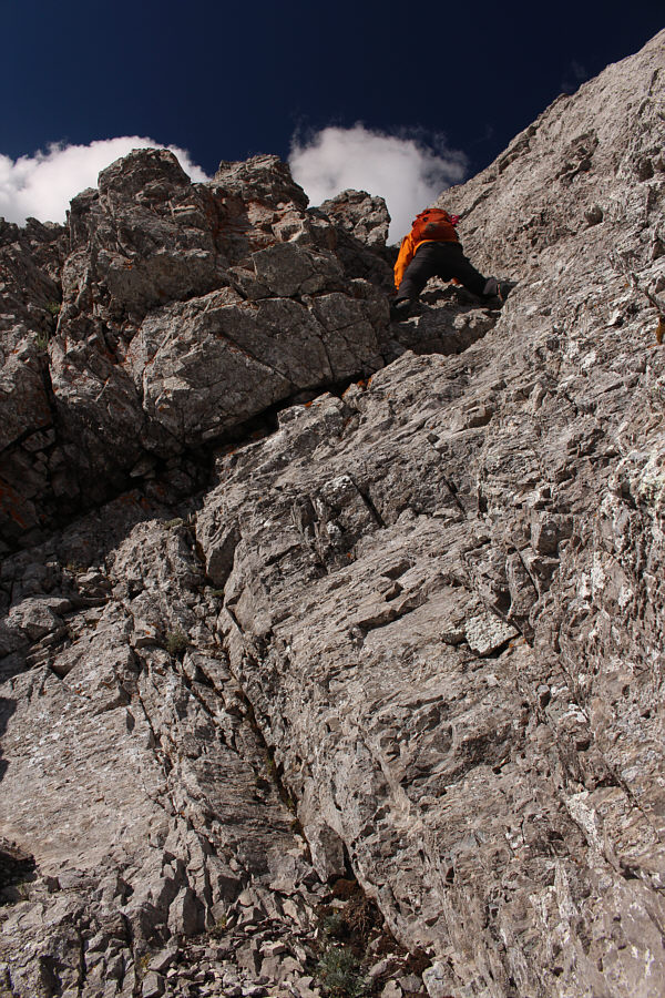 Excellent scrambling here!