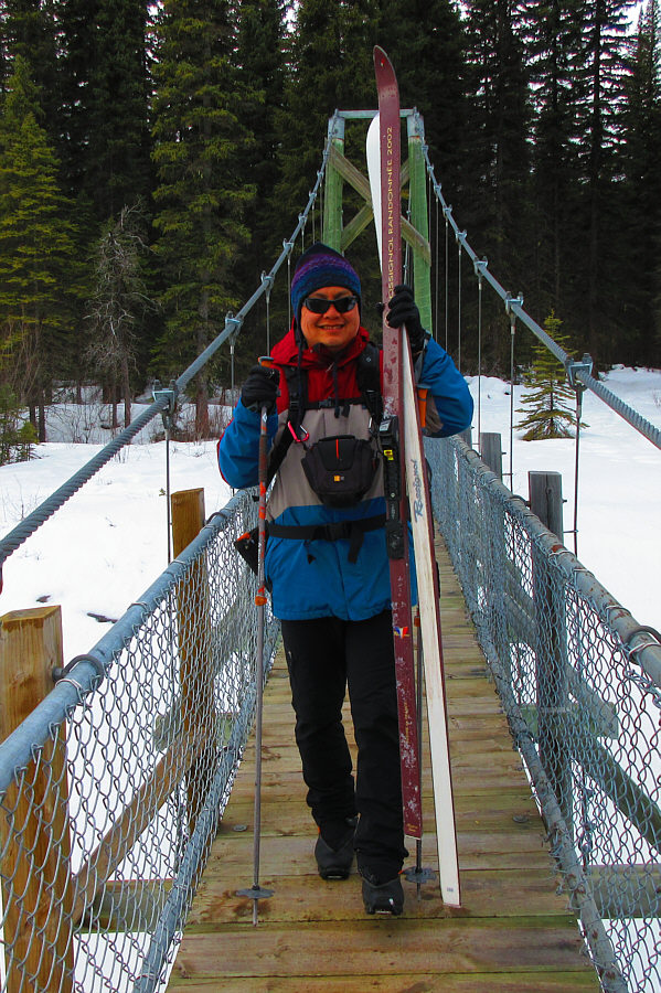 I should probably get some shorter skis...