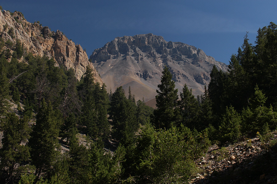 Try not to climb too high up the sides of the valley.