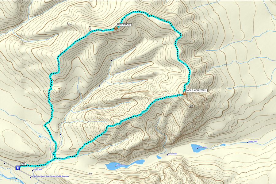 Bring extra water for this one!