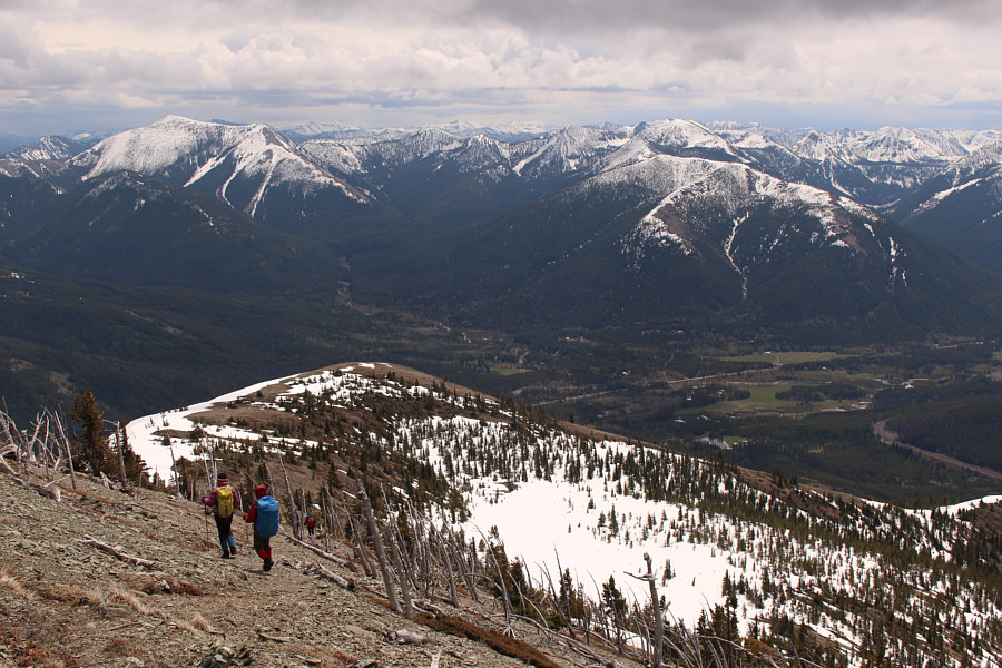 It's all downhill from here!