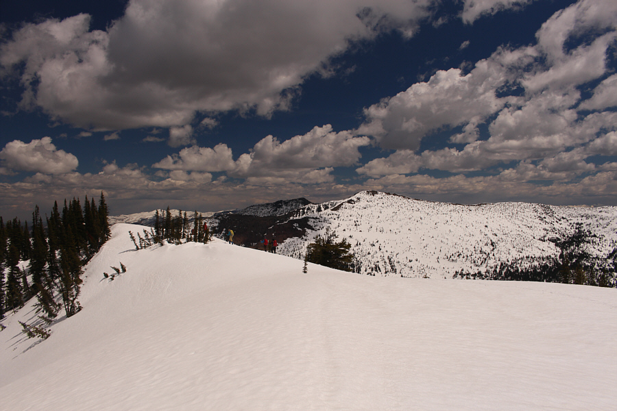 I was standing on the actual summit when I took this photo.