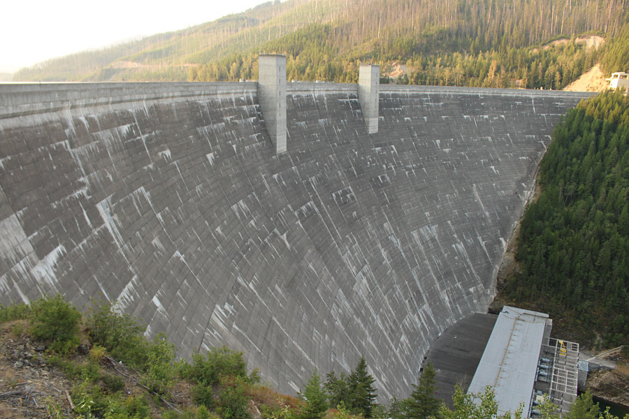 Almost as impressive as the Hoover Dam with a lot less tourists!