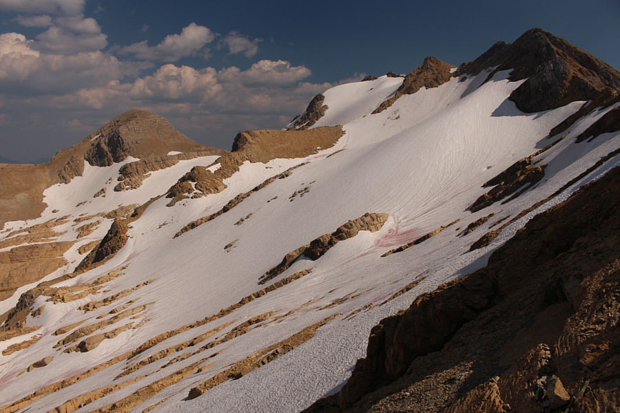 Was this worth hauling ski and bivy gear all the way up here? Hmmm...