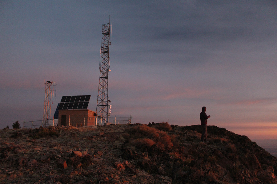 I should be able to get good reception here for farmer-vision TV!