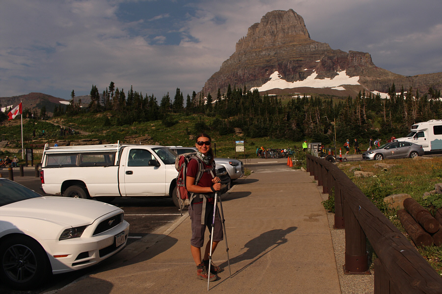 The parking lot was full by about 8 AM!