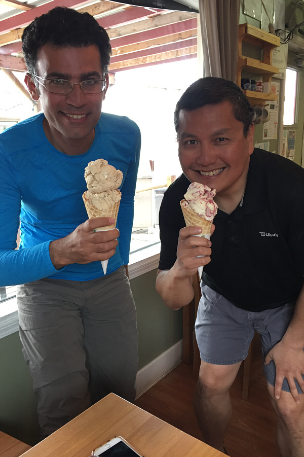 Mine looks smaller because I've already eaten some of it!