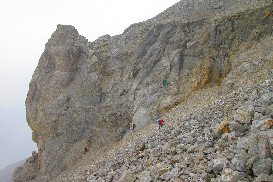 Jim must be getting sick and tired of all the loose rubble!