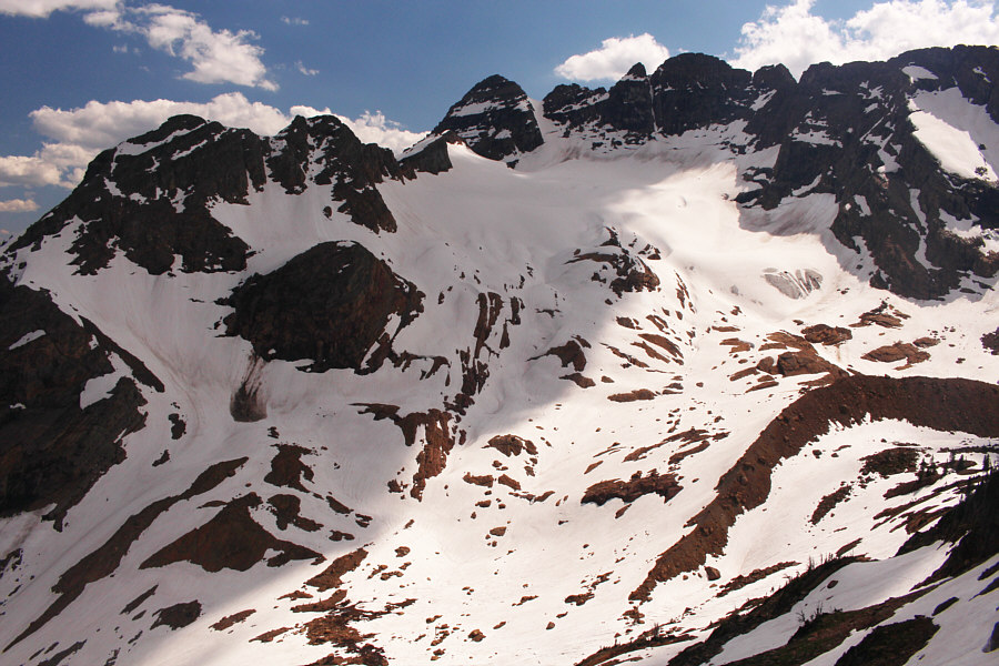 Eva was probably thinking about skiing this when she came up here earlier...