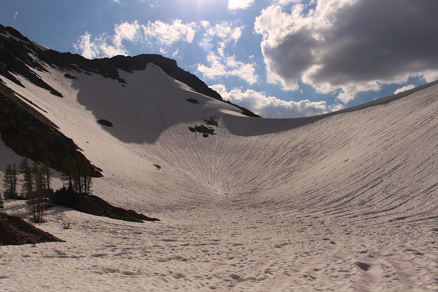 Remnants of a glacier?