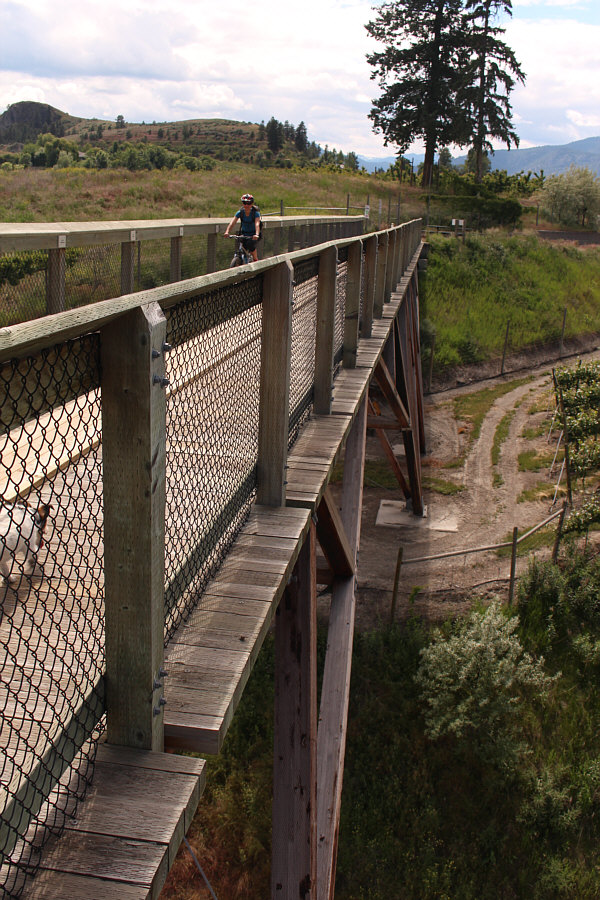 Obviously not designed to support a train!