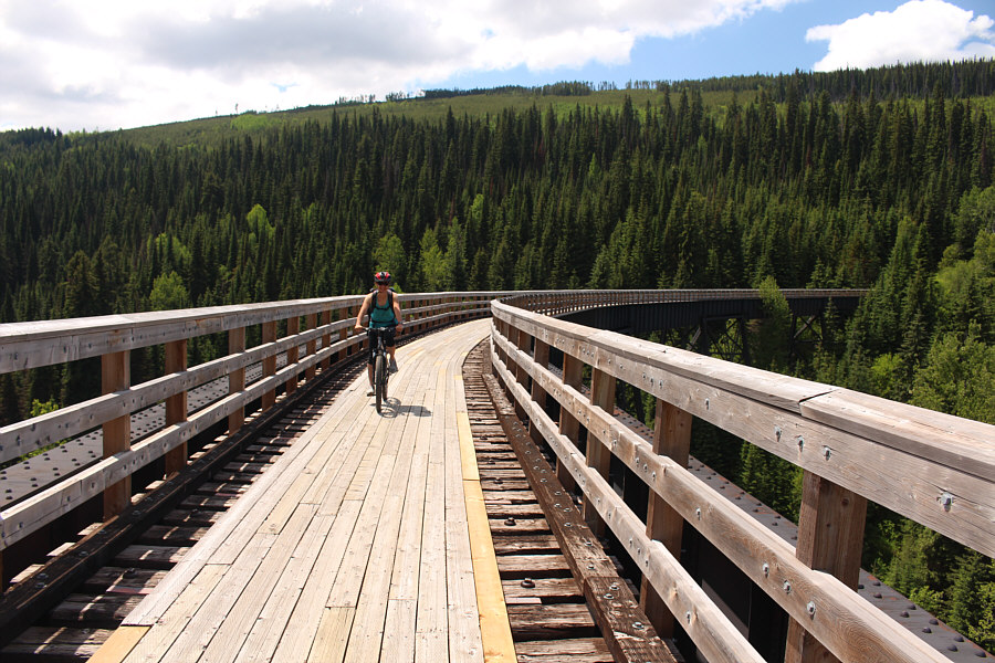 This is a teaser. We're not at Myra Canyon yet!