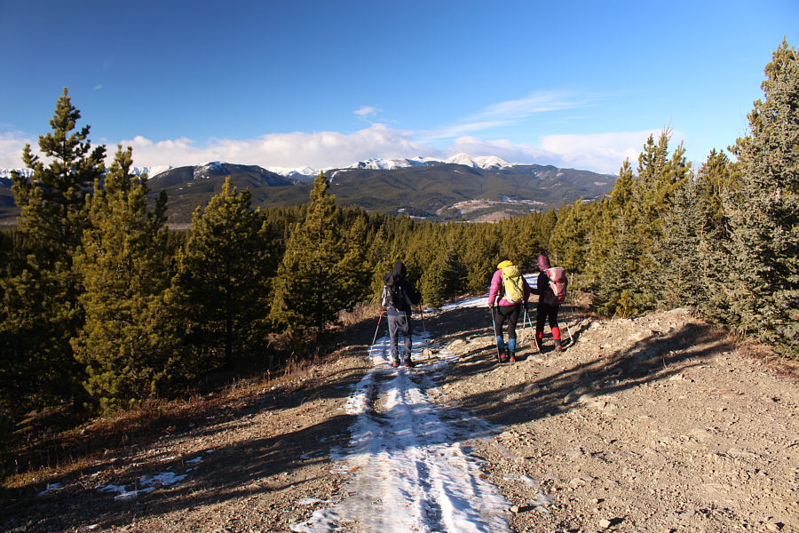 Not as straightforward a descent as we had hoped!