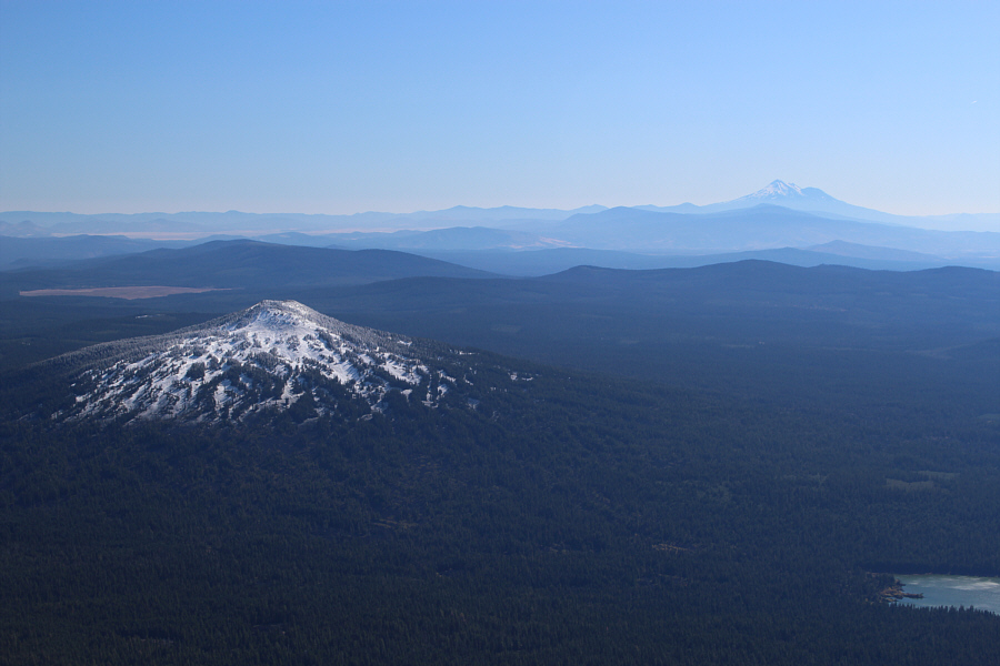 Brown Mountain might be easier to climb when it is white!