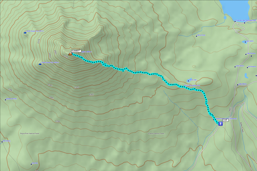A relatively easy hike with great views to boot. Highly recommended!