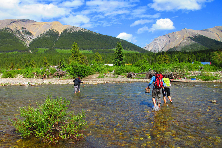 The water seemingly felt colder this time...