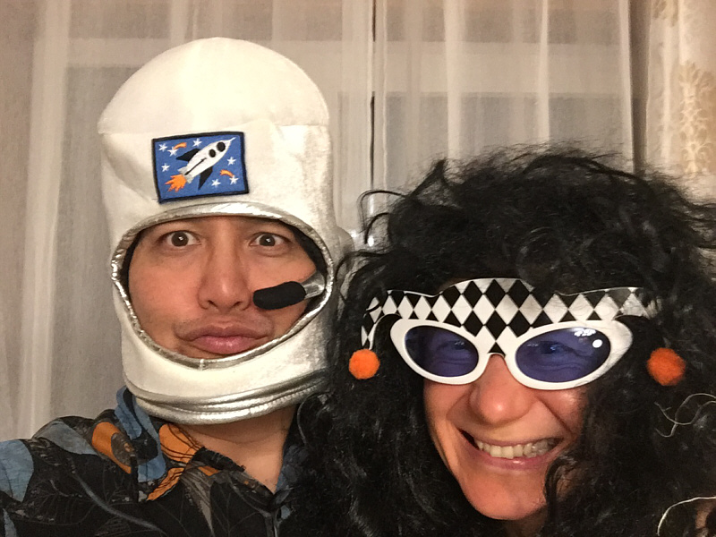 The Starman and the Hippy Jester?