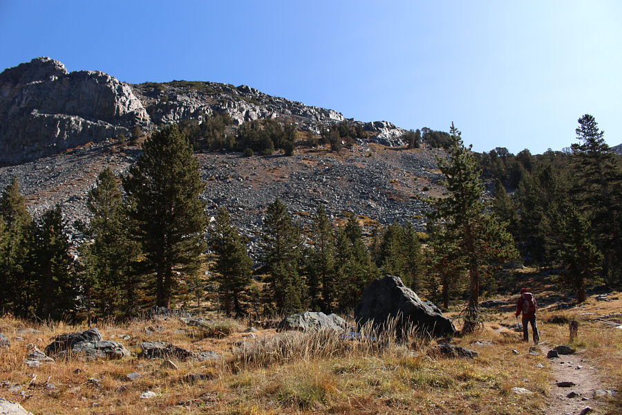 Because this trail is unsigned, you're more than likely to find some solitude here.