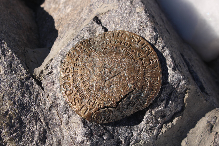 I wonder if anyone has actually been fined or imprisoned for disturbing a survey marker...