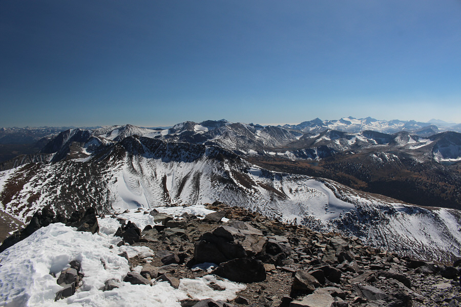 Mount Lyell has a very long approach...maybe next time!