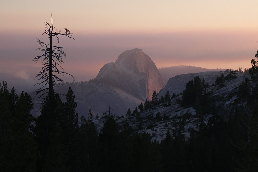 Unfortunately, we were too late to obtain hiking permits for Half Dome this time.