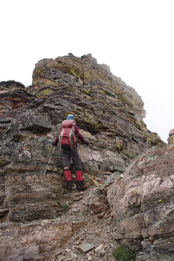 You could probably scramble up this, but will it get easier or harder after this??