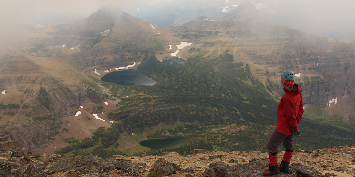 Still pretty despite the cloud cover. We will have to come back to the area on a sunnier day.